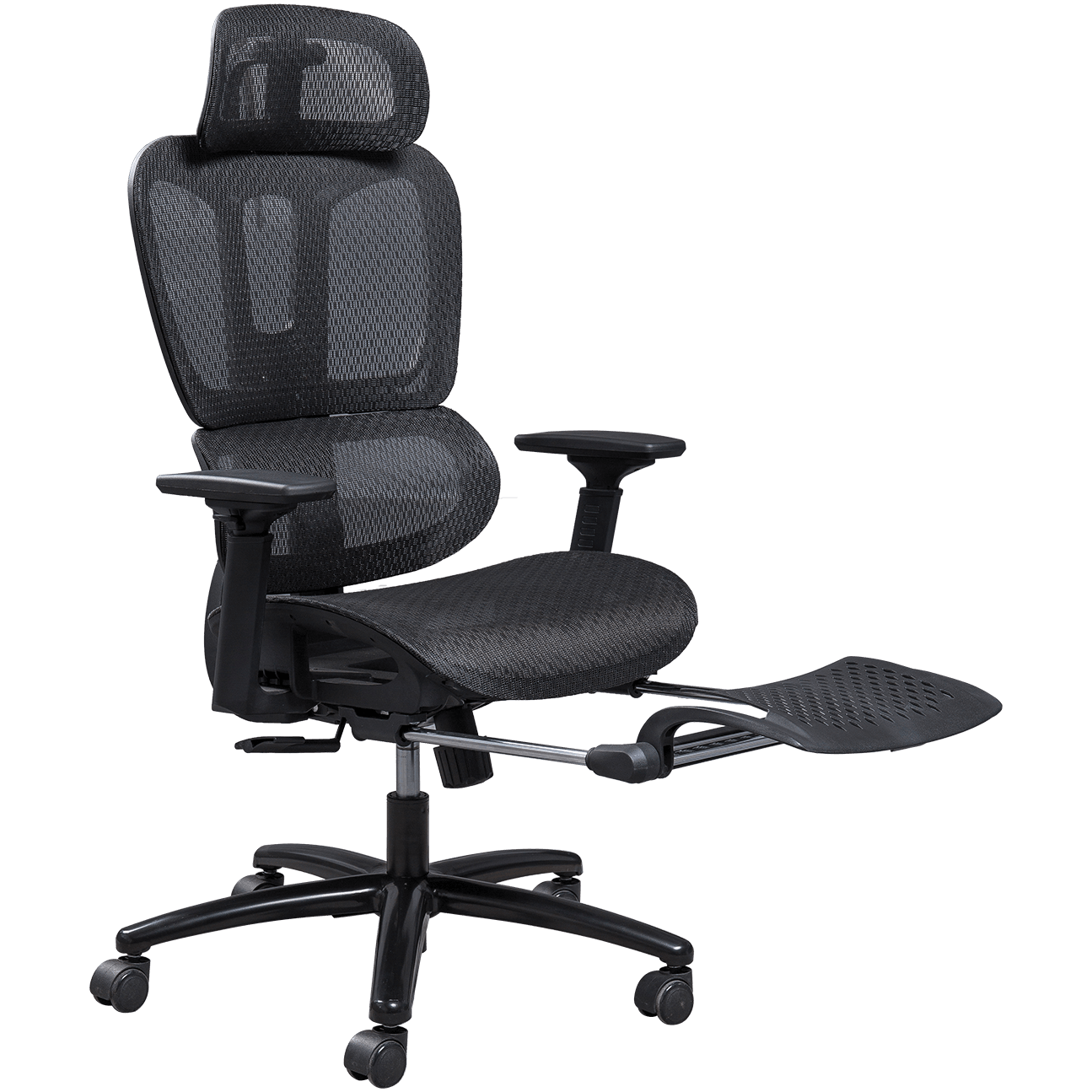 Ergonomic Mesh Office Chair Plastic Frame Classic Design Mesh Chair Adjustable Headrest Office Chair With Footrest details